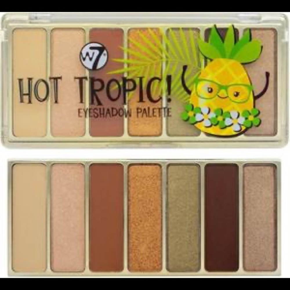 W7 Hot Tropic Eyeshadow Palette
